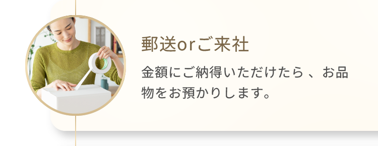 郵送orご来社